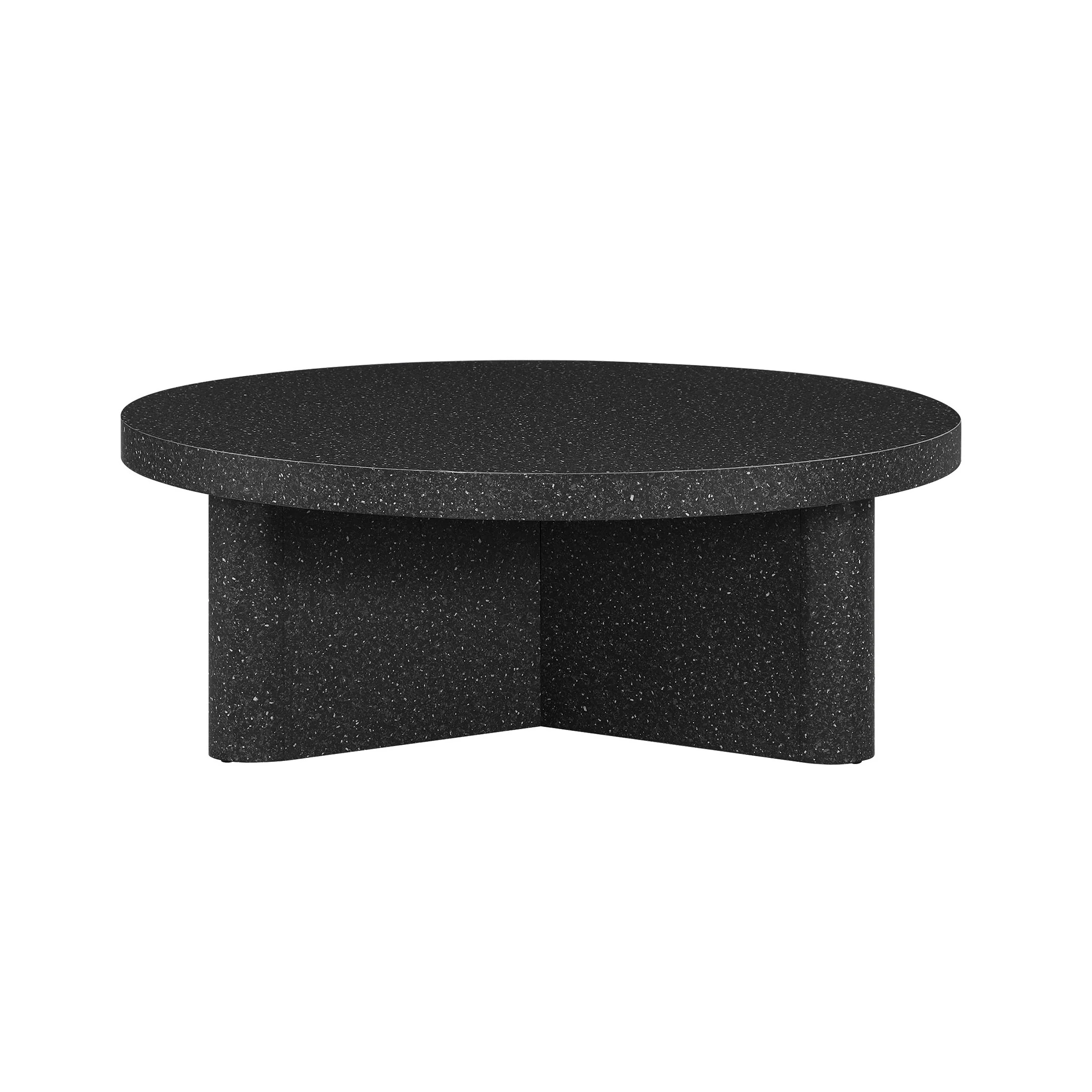 Beautiful Contempo Round Coffee Table Finish by Drew Barrymore